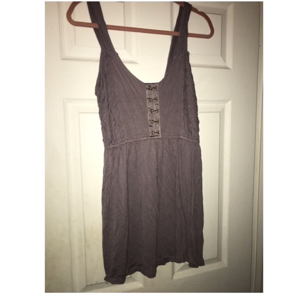 Purple mini dress/cover up